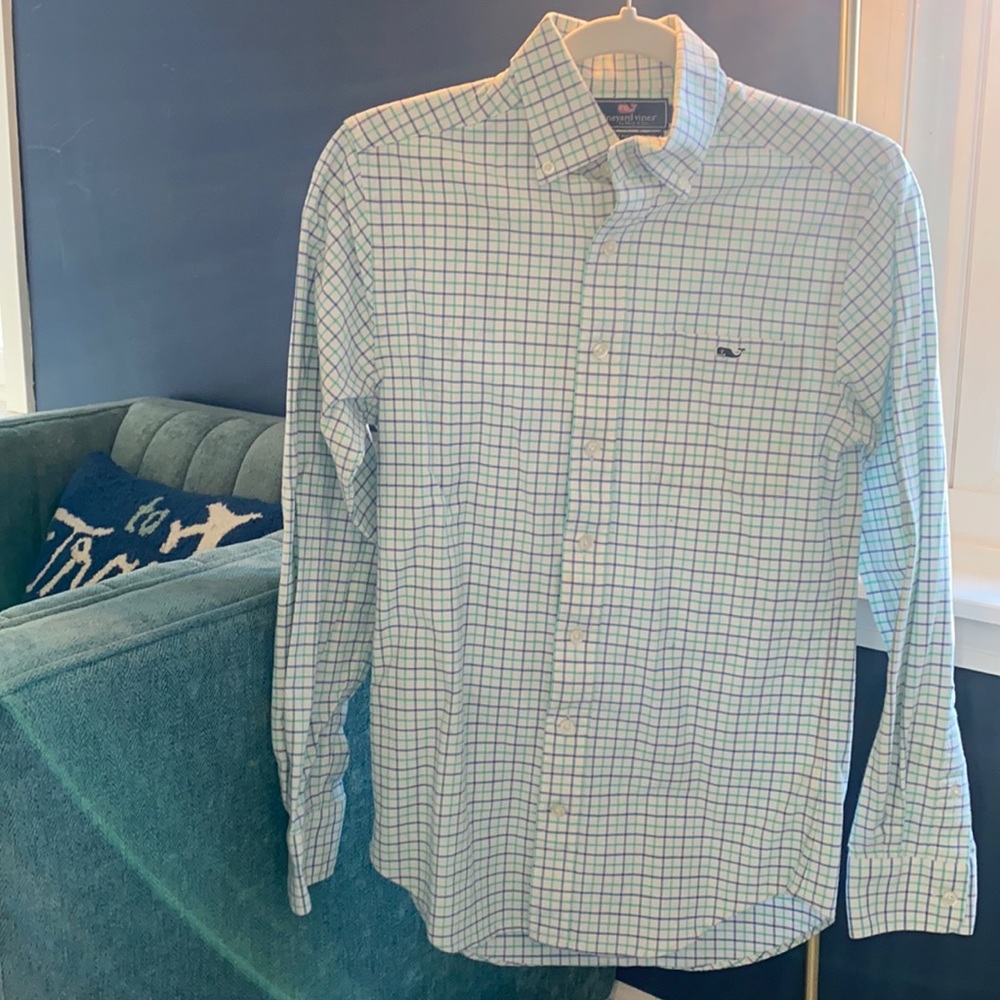 vineyard vines 🐳 men’s XS 🐳 Slim Tucker Shirt